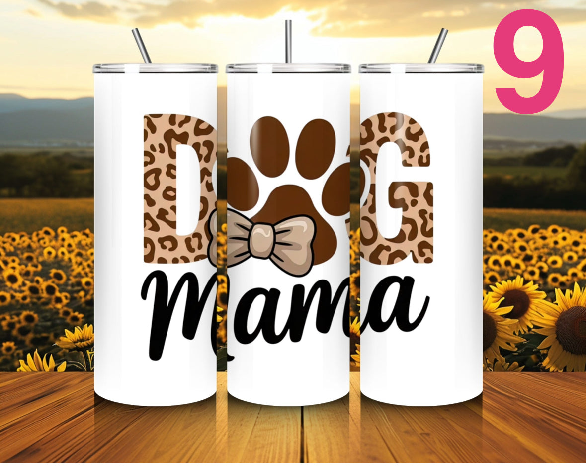 Pet Themed Thermal Stainless Steel Tumbler 20oz - Dogs l Pet Gifts For Humans | Choose Design