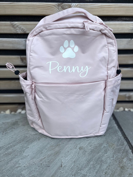 Personalised Luxury Pet Backpack