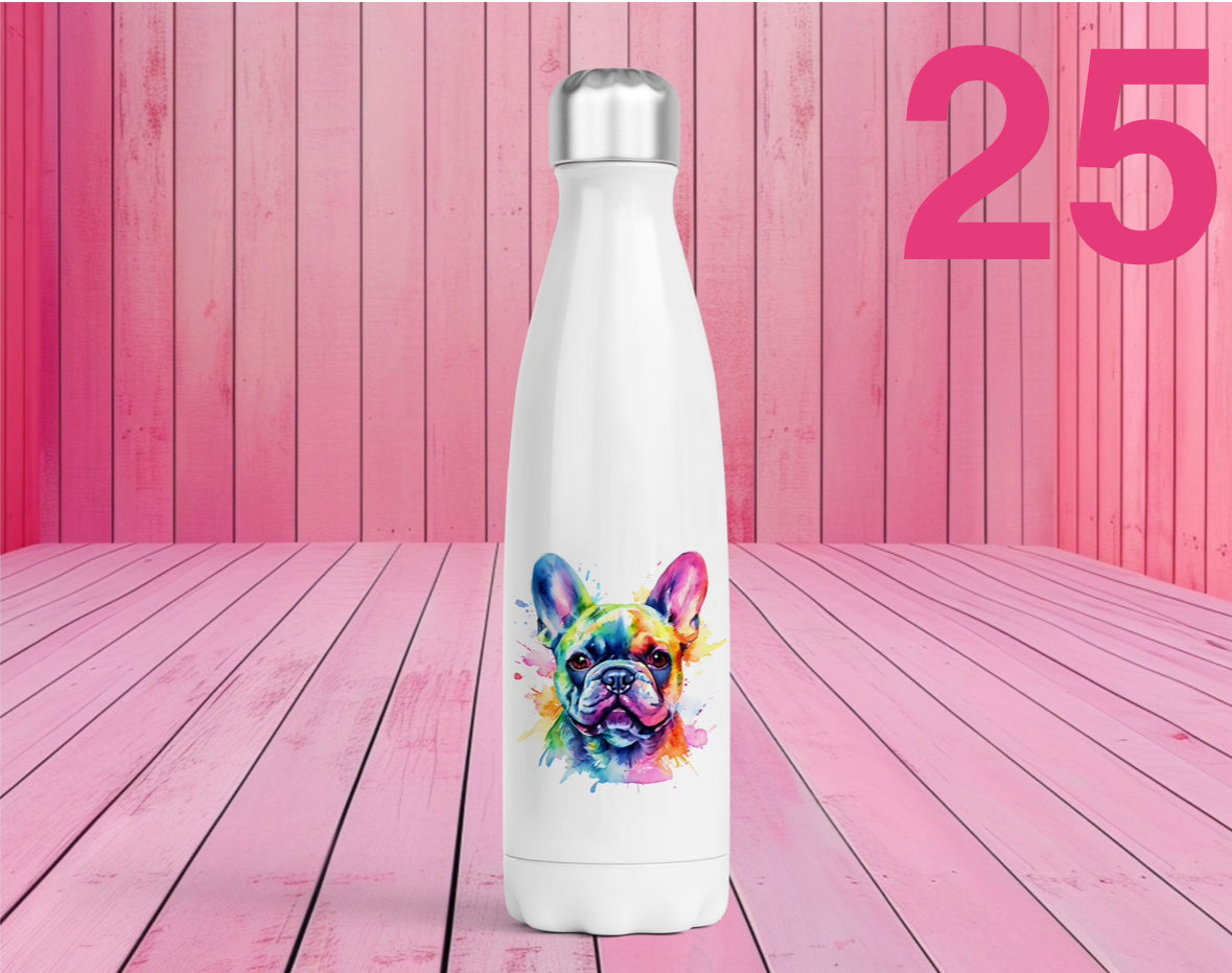 Pet Themed Thermal Stainless Steel Bottle 500ml l Personalised Pet Gifts For Humans | Choose Design