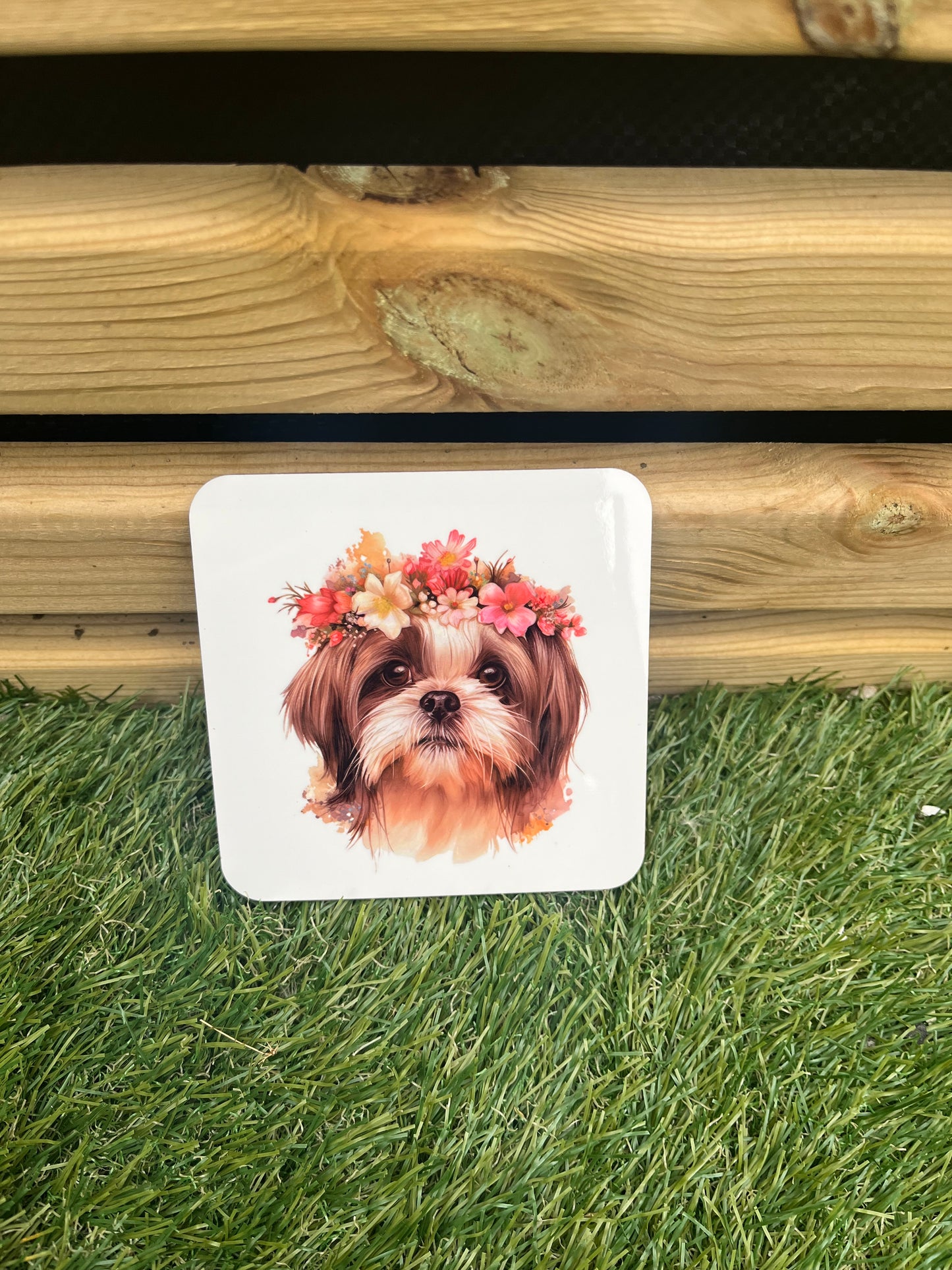 Pet Themed Cork Backed Coasters