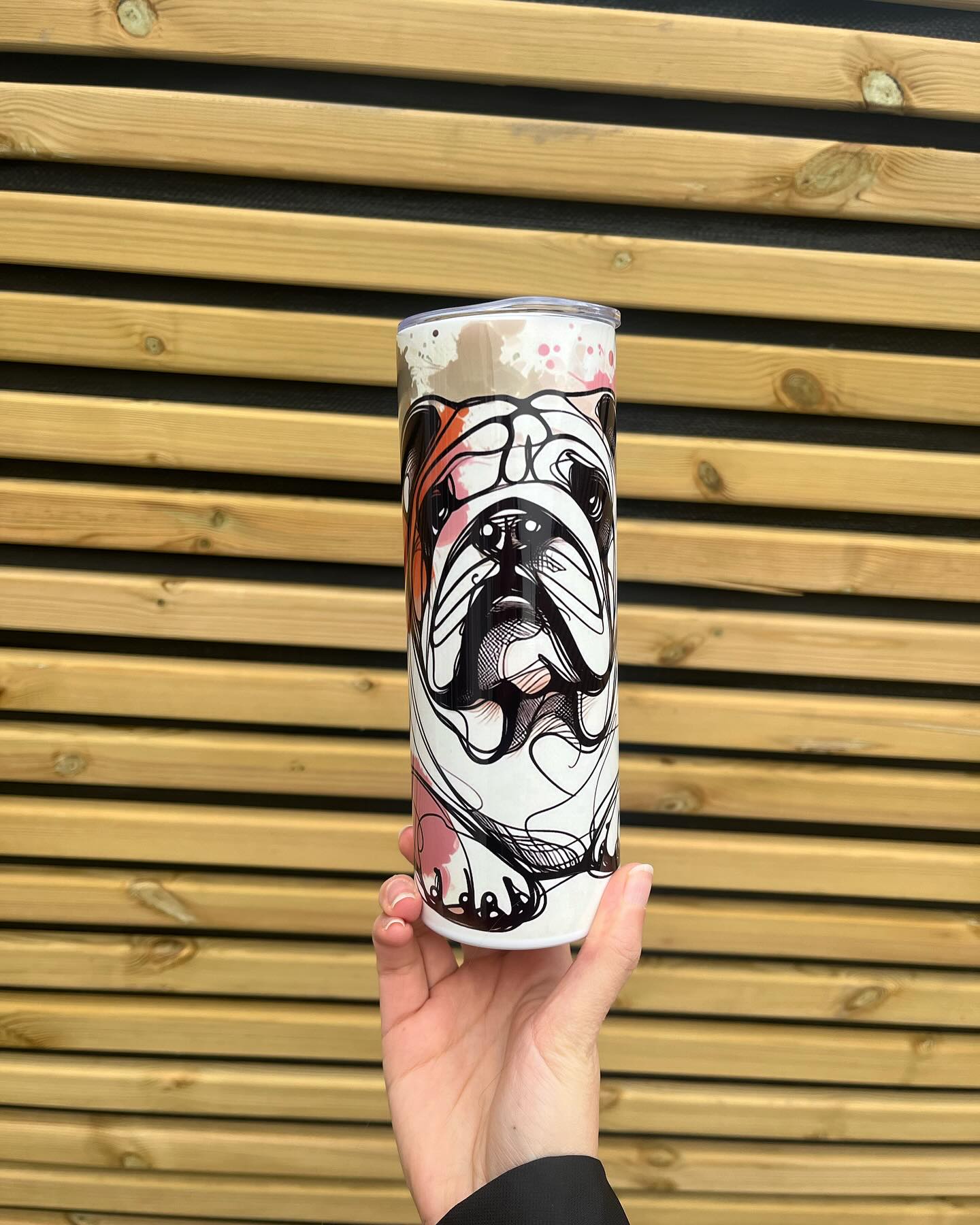 Tumbler 20oz - Bulldog