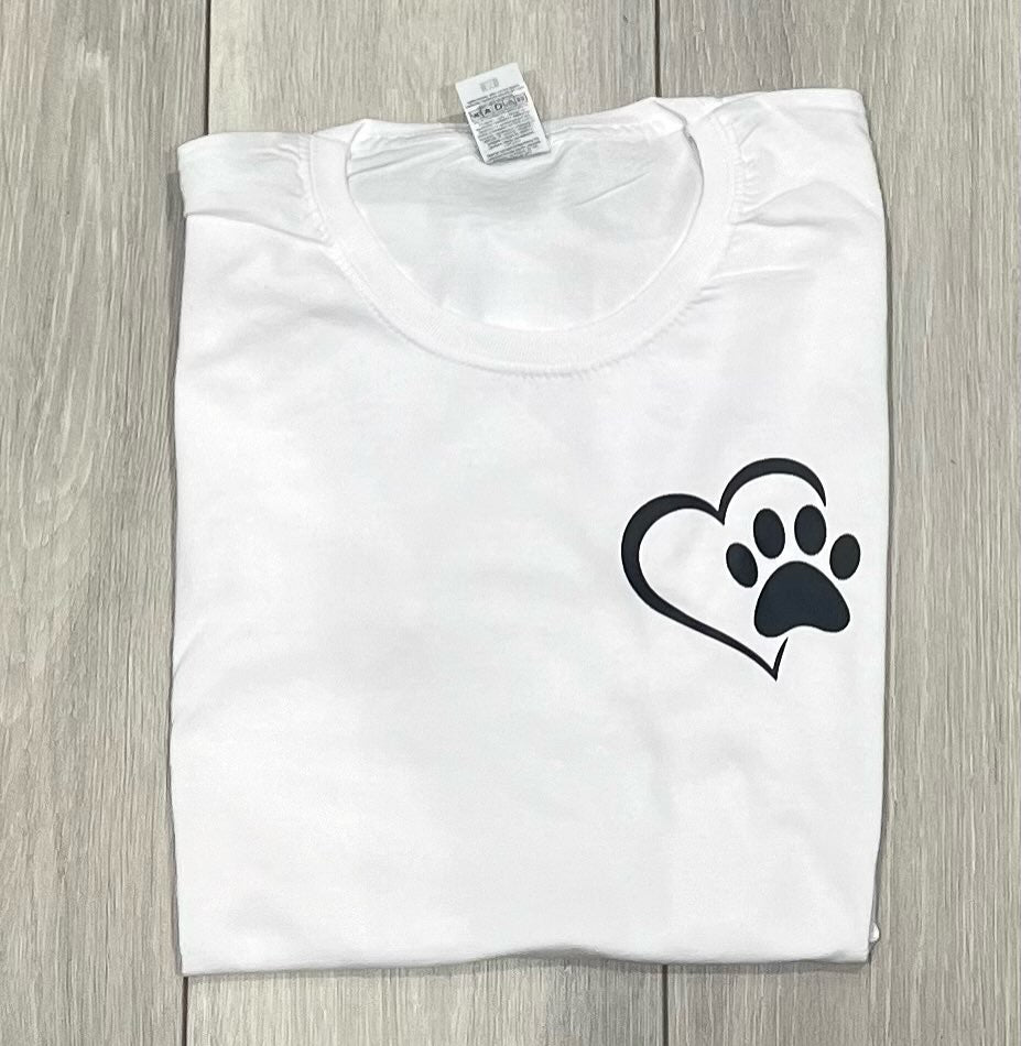 Womens Pet Themed T Shirt - Medium