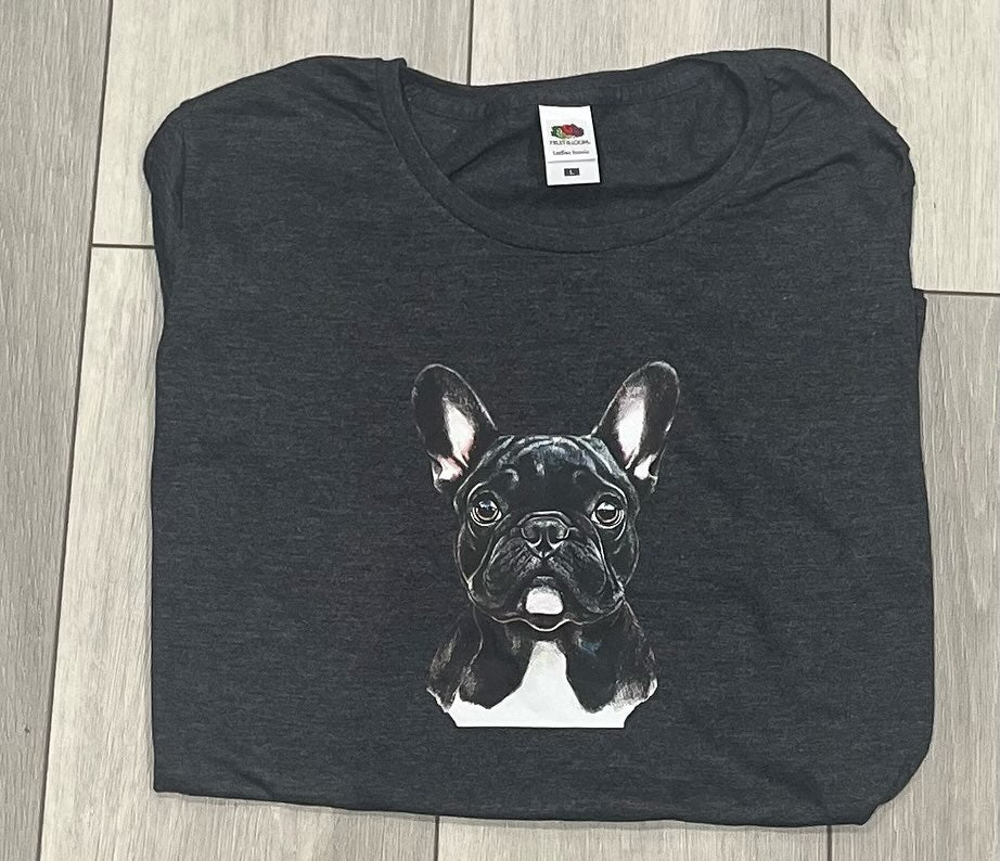 Womens Pet Themed T Shirt - Large