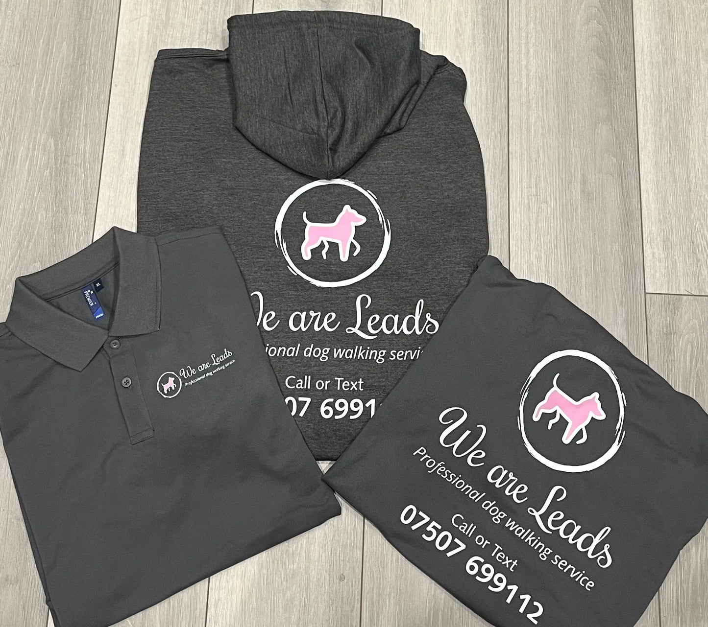 Personalised Clothing For Uniforms/Business Use Also Available- Please contact us for more information - Pawsitively Purrfect