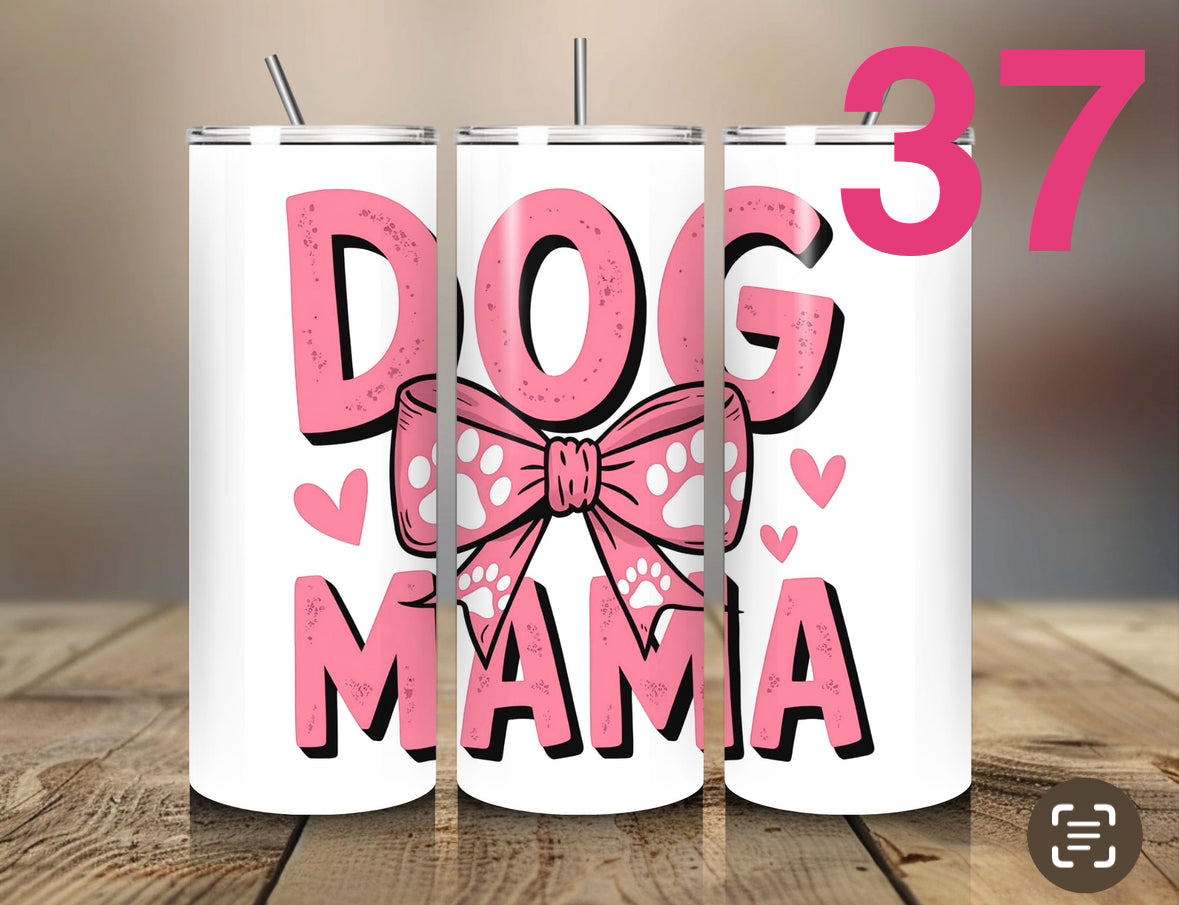Pet Themed Thermal Stainless Steel Tumbler 20oz - Dogs l Pet Gifts For Humans | Choose Design