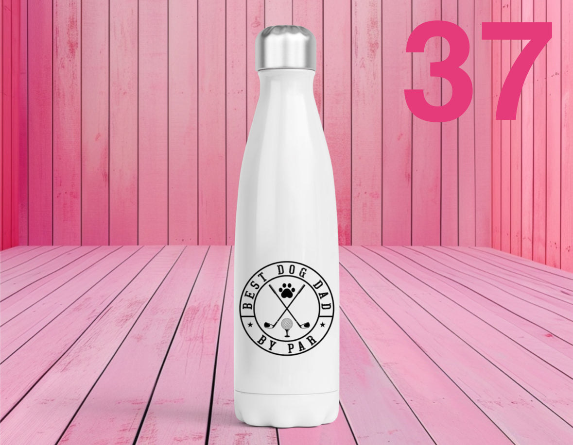 Pet Themed Thermal Stainless Steel Bottle 500ml l Personalised Pet Gifts For Humans | Choose Design
