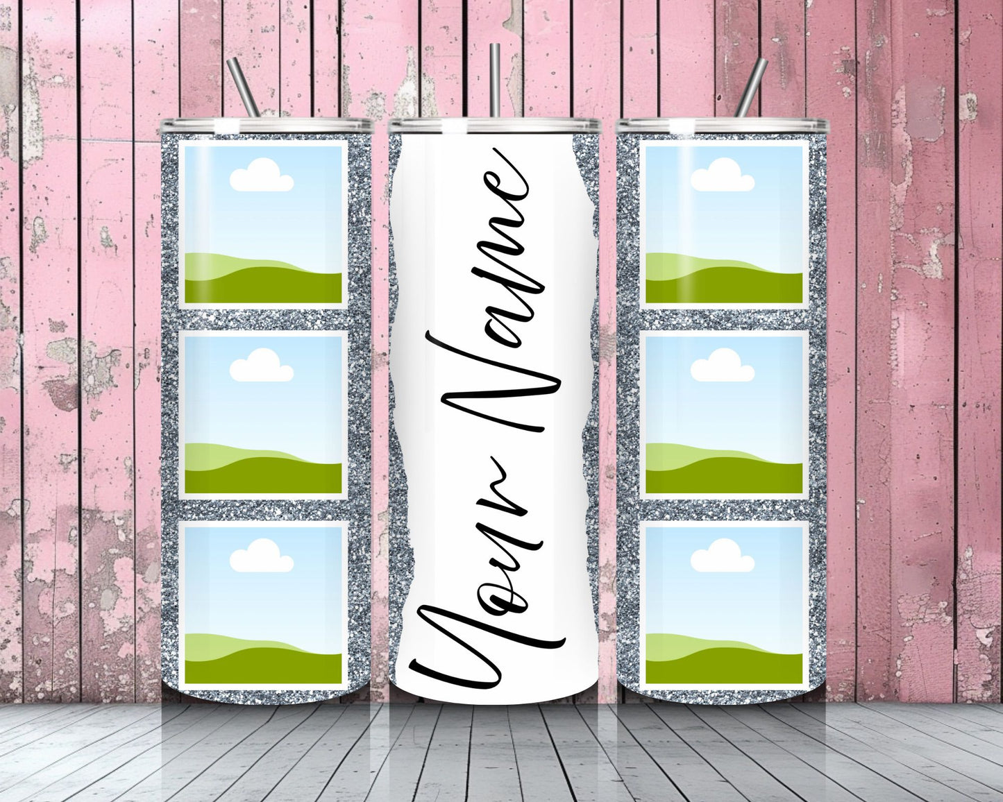 Personalised Tumbler 20oz - Pawsitively Purrfect