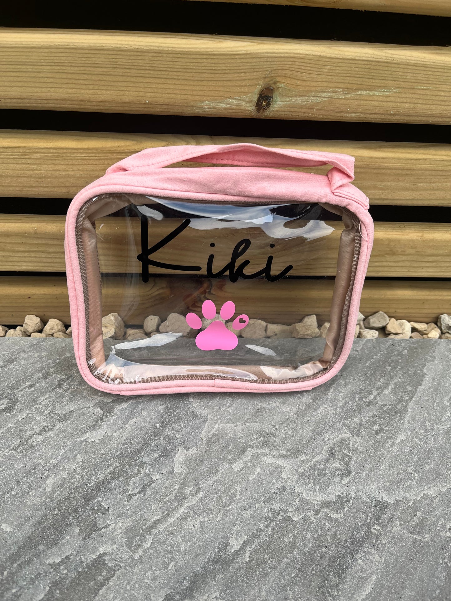 Personalised Vanity/Travel Bags - Please contact us to discuss design