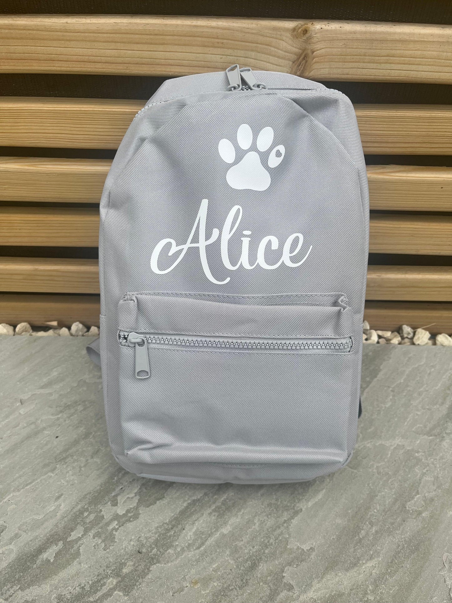 Personalised Mini Backpacks - Pawsitively Purrfect