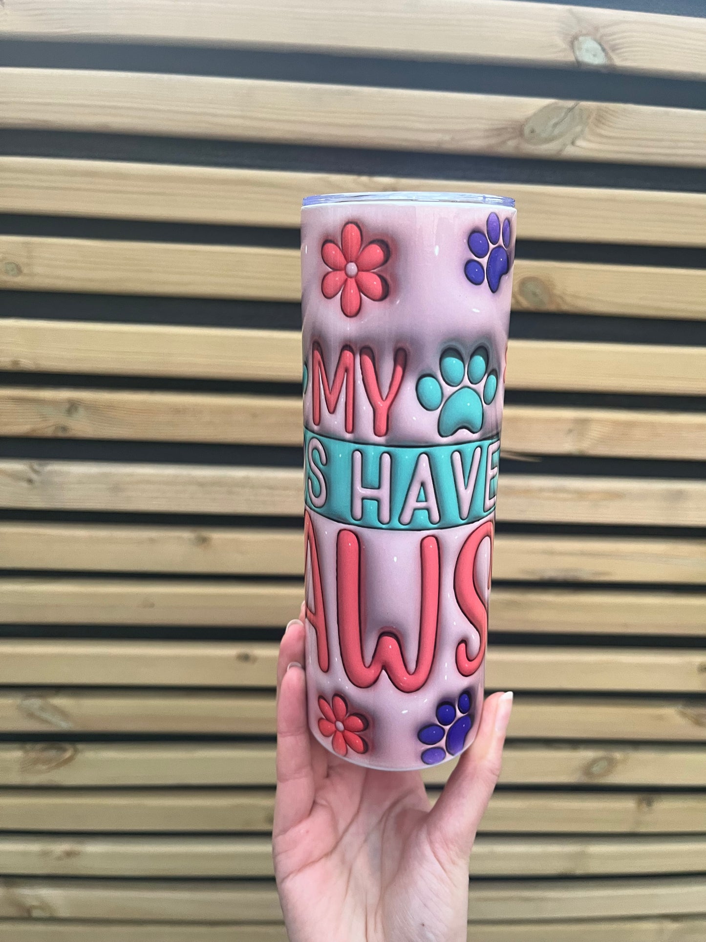 Pet Themed Tumbler 20oz - Blooper