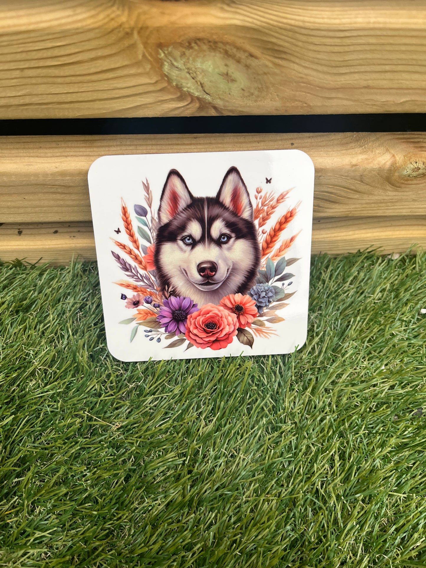Pet Themed Cork Backed Coasters