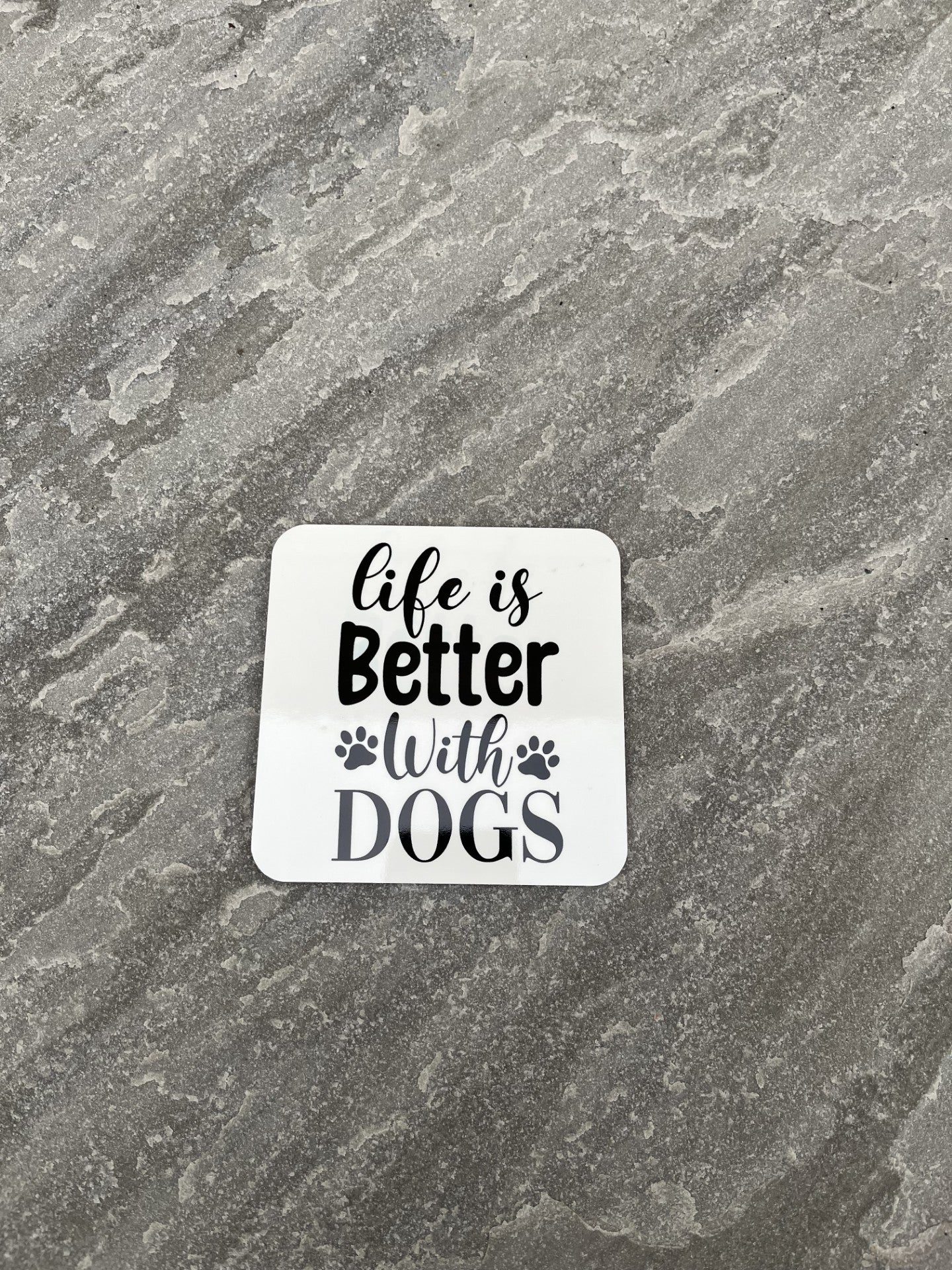 Pet Themed Cork Backed Coasters