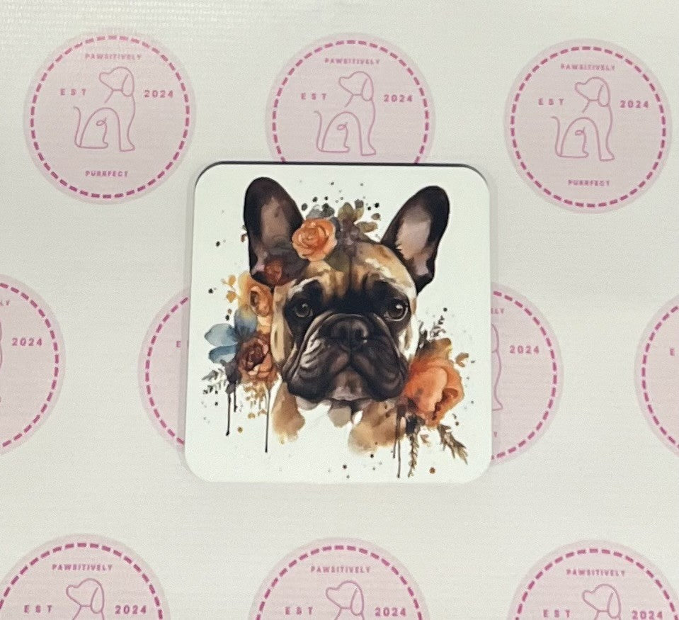 Pet Themed Cork Backed Coasters