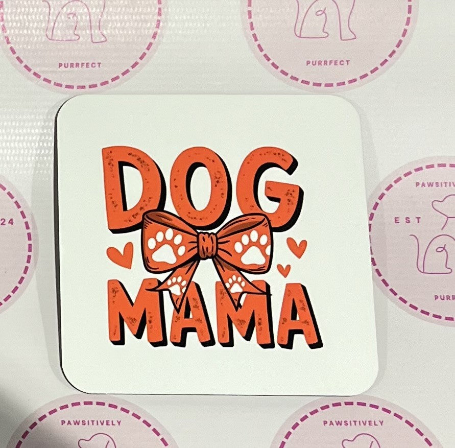 Pet Themed Cork Backed Coasters