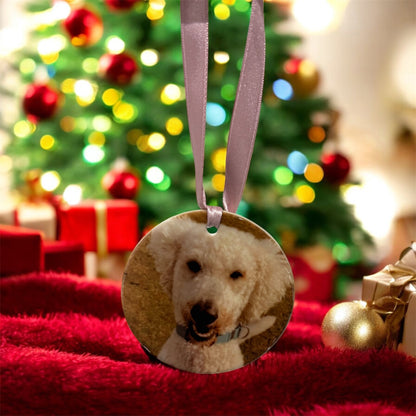 Personalised Christmas Pet Bauble Ornament