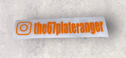 Personalised Car Window Vinyl | Great For Businesses