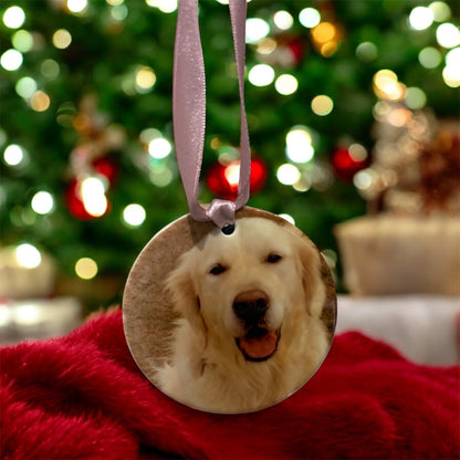 Personalised Christmas Pet Bauble Ornament