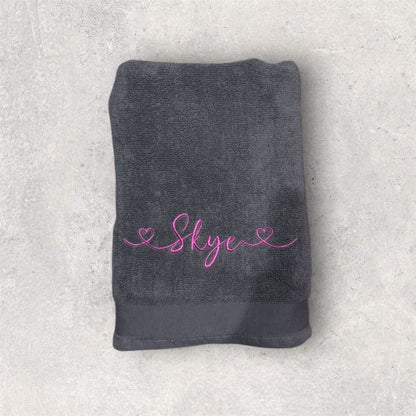 Embroidered Personalised Pet Towel - 2 Sizes Available