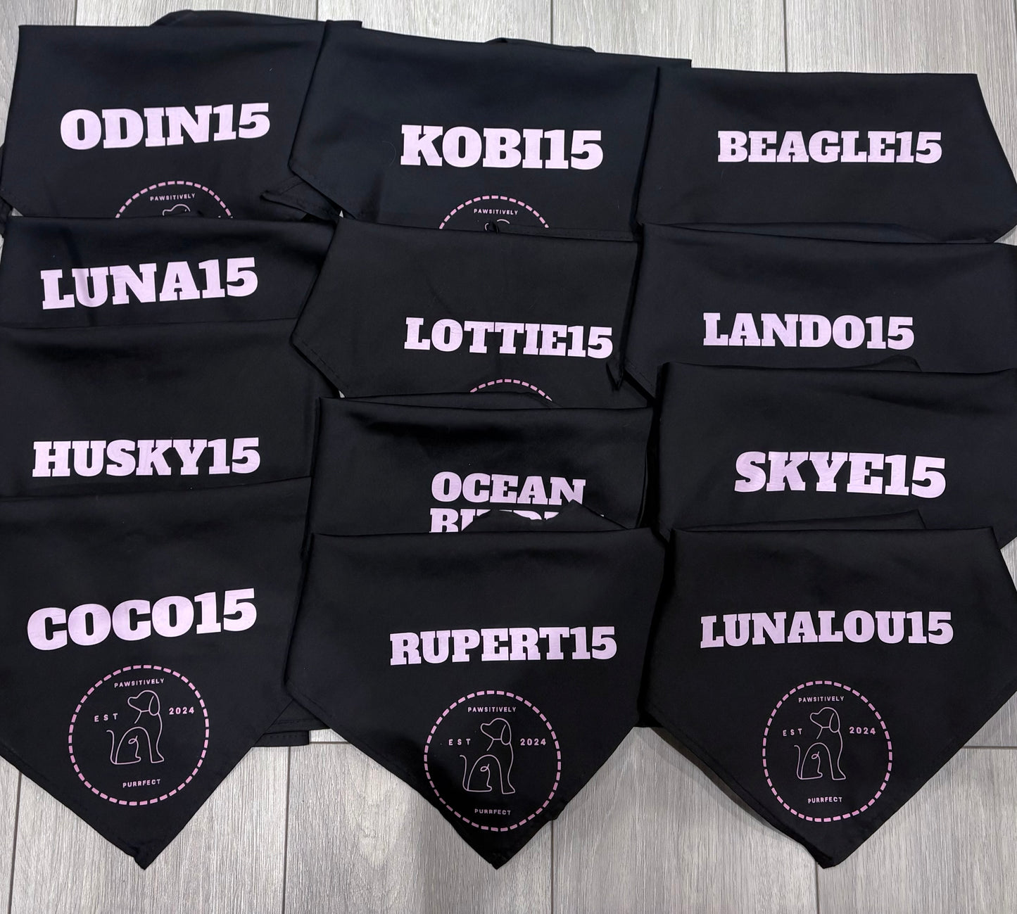 Business Pet  Bandana | Own Logo
