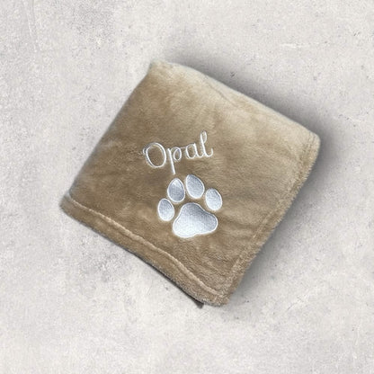Embroidered Personalised Pet Blankets | Personalised Pet Gifts