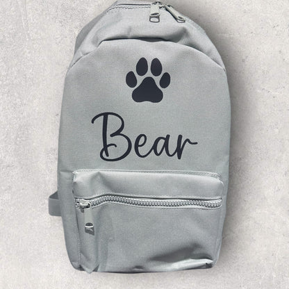 Personalised Pet Mini Backpacks