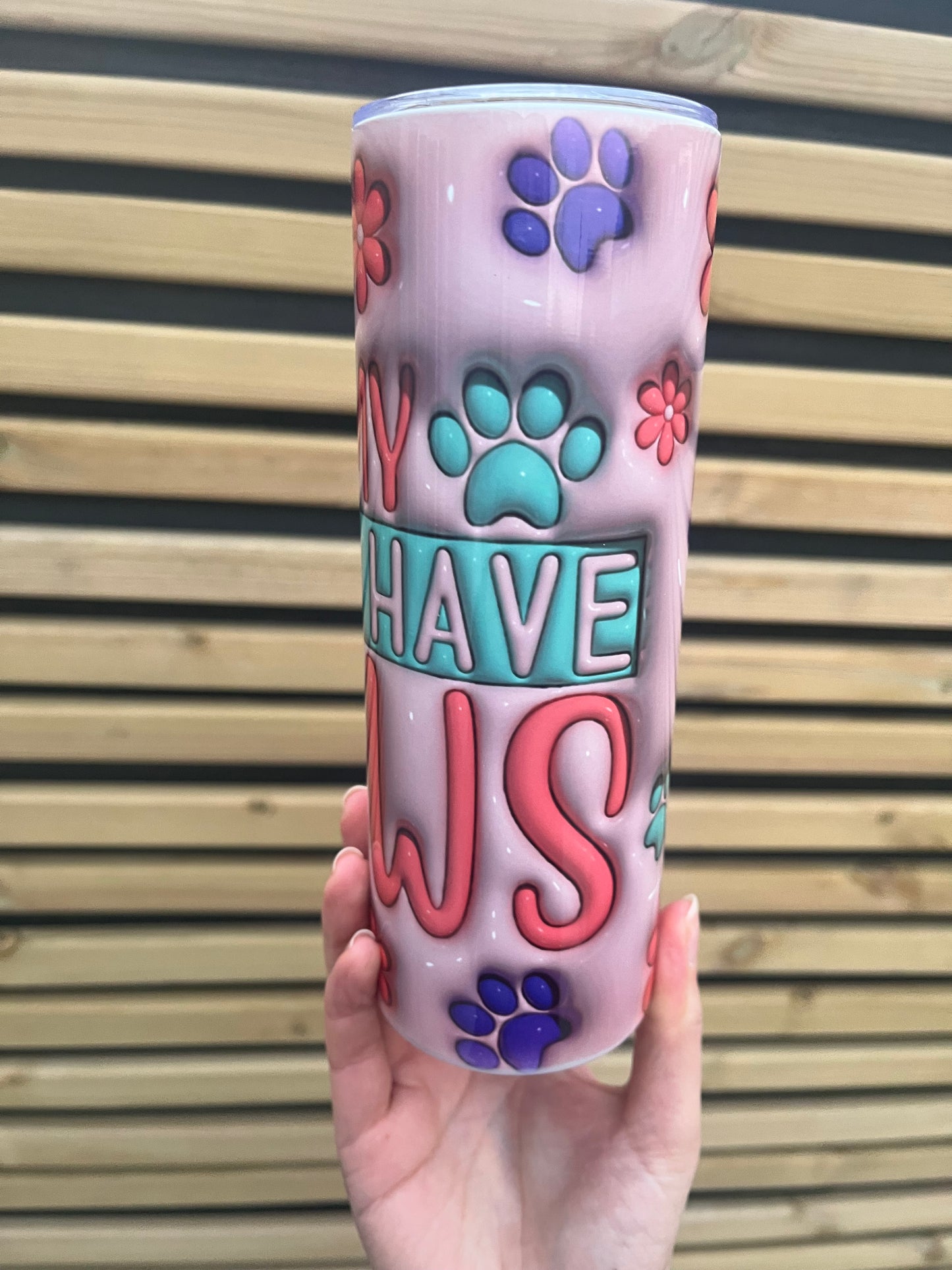 Pet Themed Tumbler 20oz - Blooper