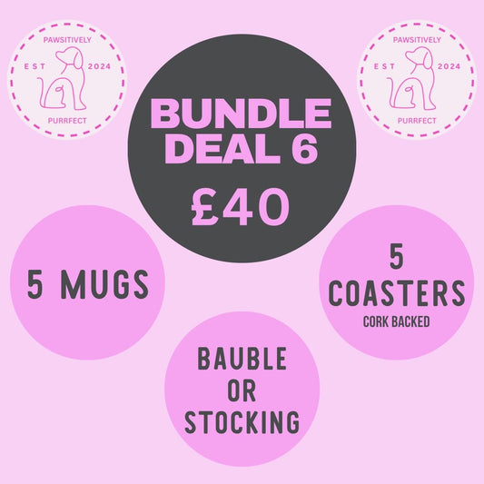 Pawsitively Purrfect | Personalised Gifts | Bundle 6