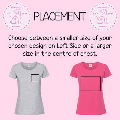 Pet Themed Womens T-Shirt