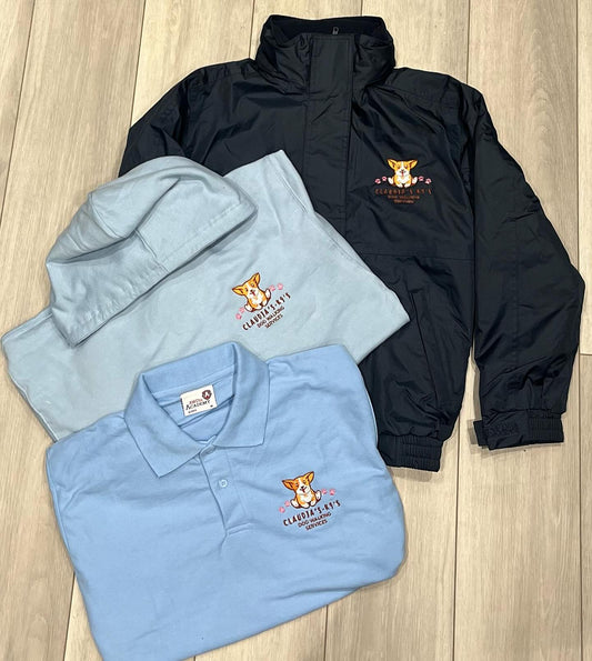 Personalised Clothing For Uniforms/Business Use- Please contact us to discuss design