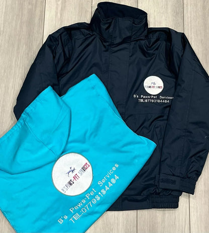 Personalised Clothing For Uniforms/Business Use Also Available- Please contact us for more information - Pawsitively Purrfect