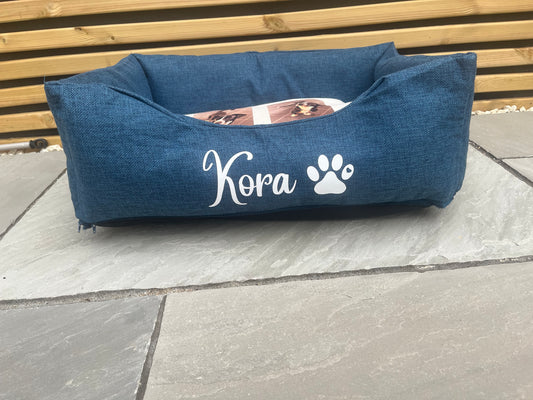 Personalised Medium Pet Bed WITHOUT Name On Front