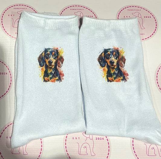 Womens Pet Themed Socks - One Size