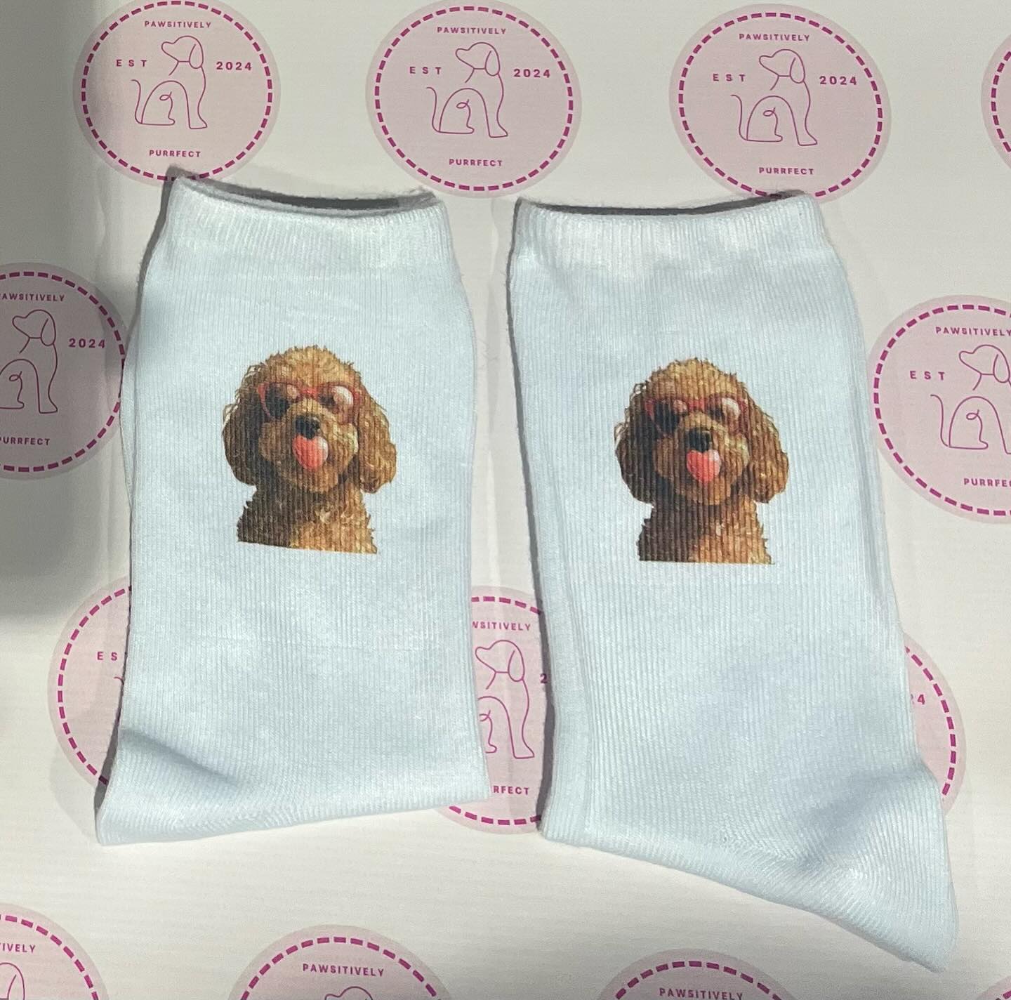 Womens Pet Themed Socks - One Size