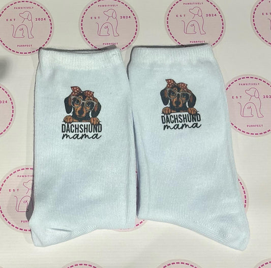 Womens Pet Themed Socks - One Size