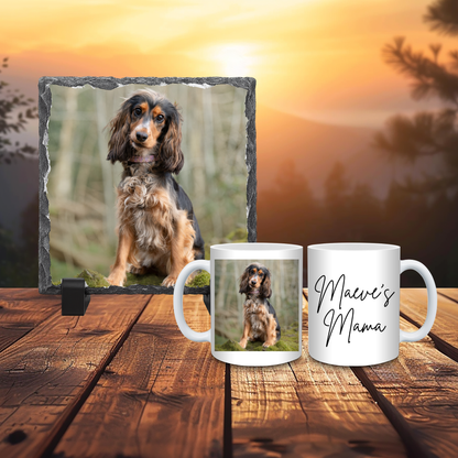 Personalised Pet Design Mug 11oz | Coaster | Mug 11oz & Coaster | Pet Gifts For Humans |