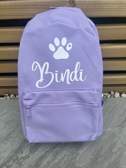 Personalised Mini Backpacks-Please contact us to discuss design