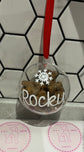 Christmas Pet Treat Bauble - Pawsitively Purrfect