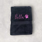 Embroidered Personalised Pet Towel | 2 Sizes Available