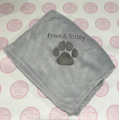 Personalised Pet Blankets - Medium - Please contact us to discuss design