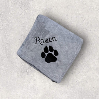 Embroidered Personalised Pet Blankets | Personalised Pet Gifts