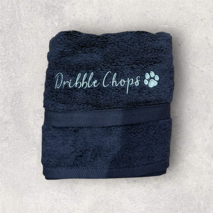 Embroidered Personalised Pet Towel - 2 Sizes Available