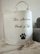Personalised Pet Toy Bag