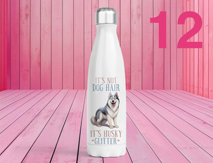 Pet Themed Thermal Stainless Steel Bottle 500ml l Personalised Pet Gifts For Humans | Choose Design