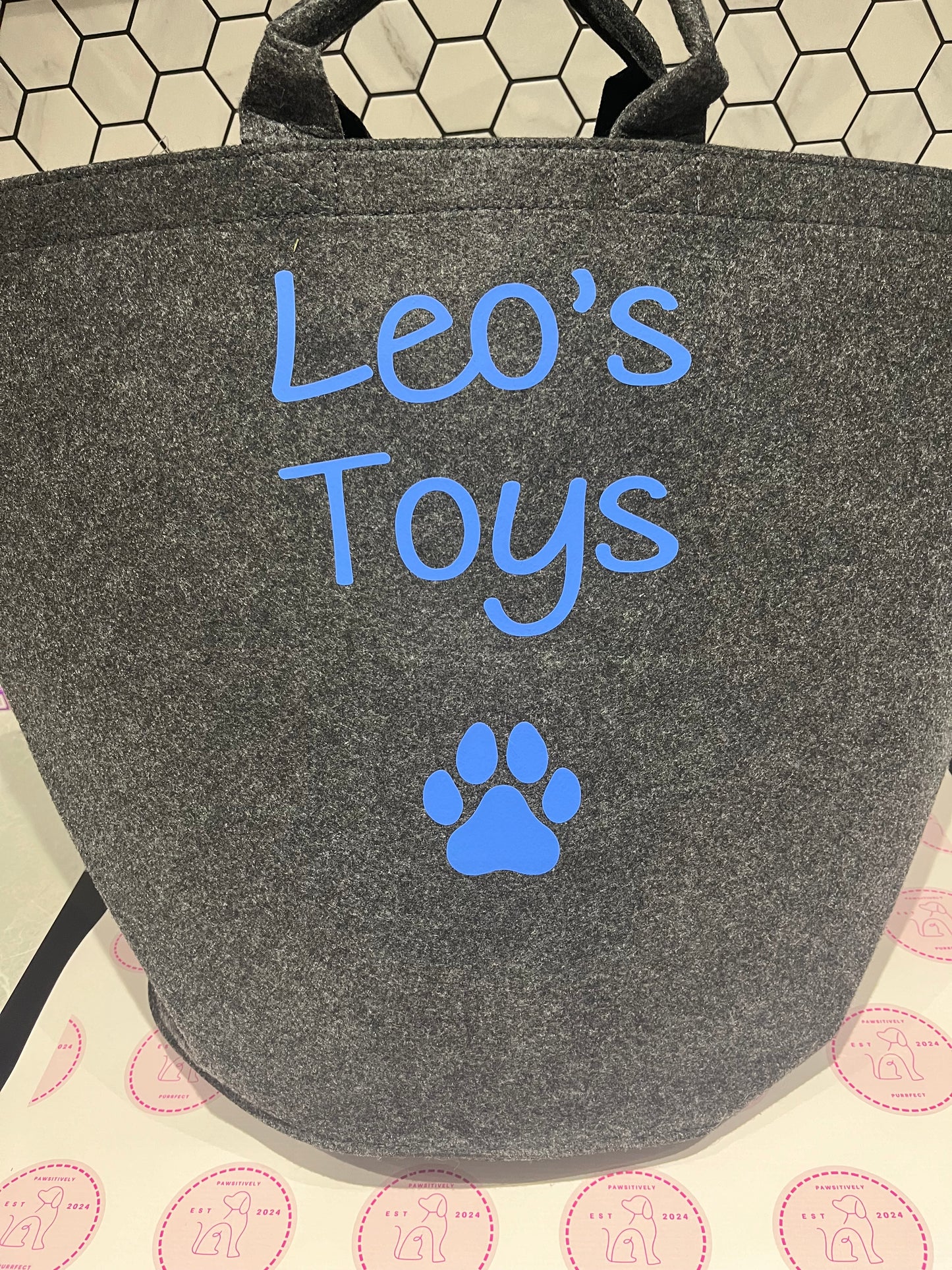 Personalised Toy Bag - Small 30cm- Please contact us to discuss design