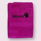 Embroidered Personalised Pet Towel | Bundle