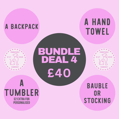 Pawsitively Purrfect | Personalised Gifts | Bundle 4