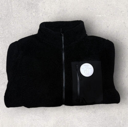 Unisex Workwear Borg Fleece Zipped Jacket