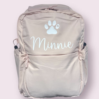 Personalised Luxury Pet Backpack