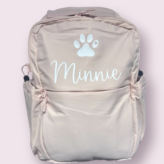 Personalised Luxury Pet Backpack