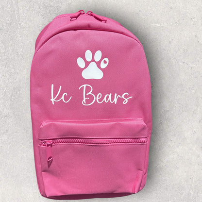 Personalised Pet Mini Backpacks